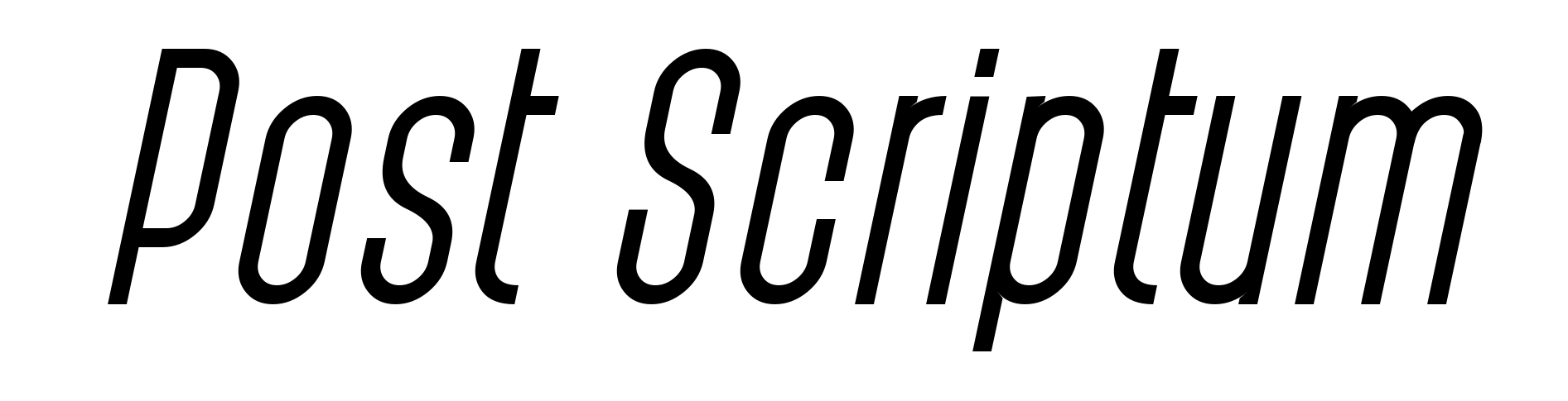Post Scriptum